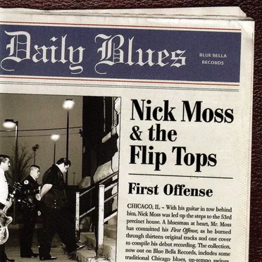 First Offense by Nick Moss & The Flip Tops - album cover