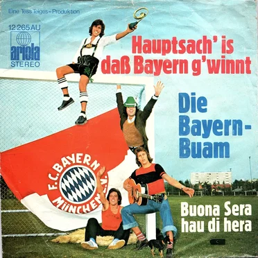 Hauptsach' is daß Bayern g'winnt by Die Bayern-Buam - album cover