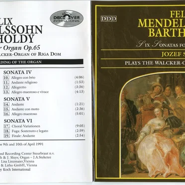 Six Sonatas for Organ, op. 65