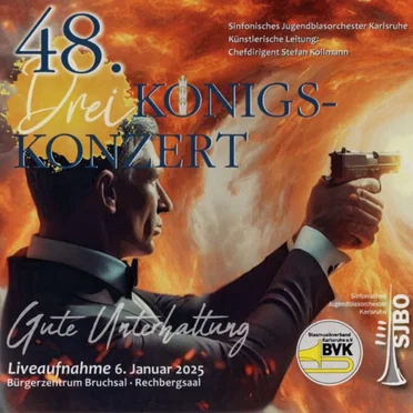 48. Dreikönigskonzert by Sinfonisches Jugendblasorchester Karlsruhe - album cover