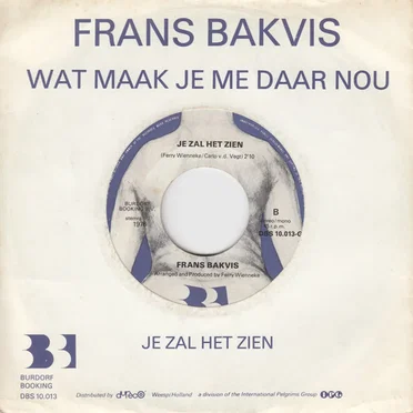 Wat maak je me daar nou / Je zal het zien