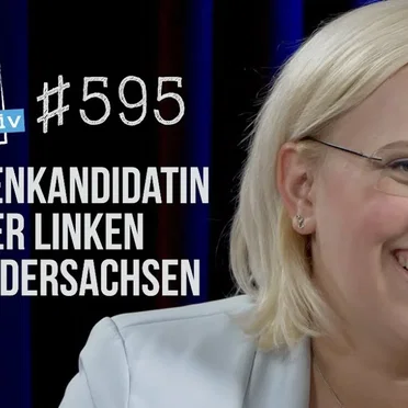 Jung & Naiv #595, „Wahl in Niedersachsen: Jessica Kaußen (Die Linke)“ by Tilo Jung - album cover