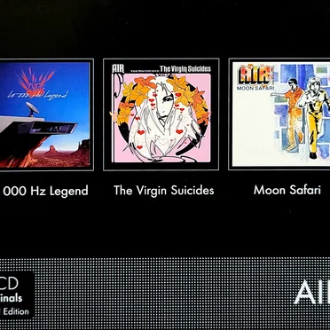 3 CD Originals Limited Edition - 10 000 Hz Legend / The Virgin Suicides / Moon Safari