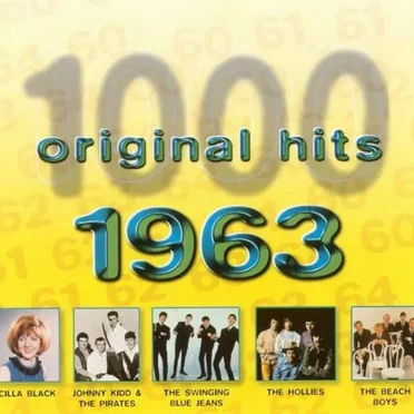 1000 Original Hits: 1963 by Various Artists - album cover