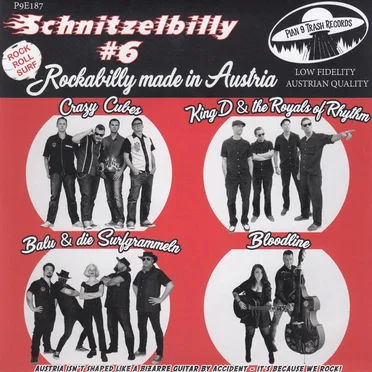 Schnitzelbilly #6: Rockabilly Made in Austria by Various Artists - album cover