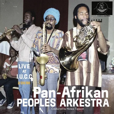 Live at I.U.C.C. 2/24/80 by Pan-Afrikan Peoples Arkestra - album cover