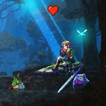 Zelda but it's lofi beats
