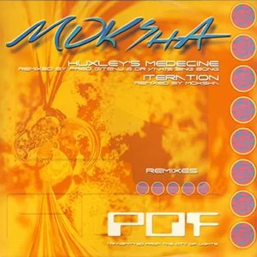 Huxley's Medecine / Iteration (Remixes) by Moksha - album cover
