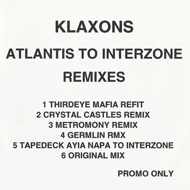 Atlantis to Interzone (Remixes)