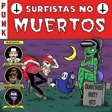 Graveyard Party Hits by Surfistas no muertos - album cover