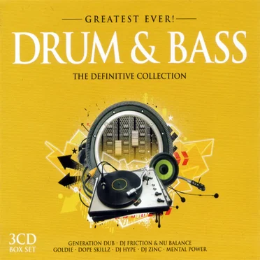 Greatest Ever! Drum & Bass: The Definitive Collection by Various Artists - album cover