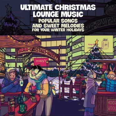 Ultimate Christmas Lounge Music by Various Artists - album cover