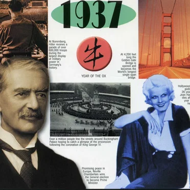 A Time to Remember: 1937 by Various Artists - album cover