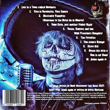 The Mescalito Vampires by Gypsy Pistoleros - album cover