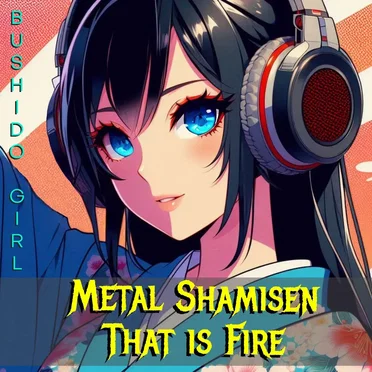 Metal Shamisen That Is Fire by Bushido Girl - album cover