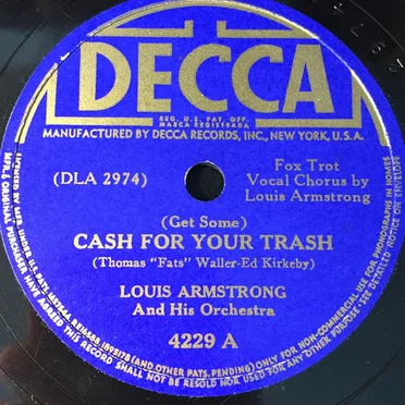 Cash for Your Trash / I Never Knew