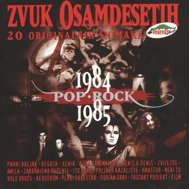 Pop rock 1984 - 1985 by Various Artists - album cover