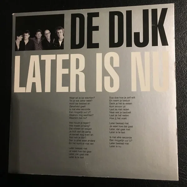 Later is nu / God bestaat niet