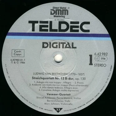 String Quartets Op. 130 & 133 "Grosse Fuge"