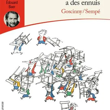 Le Petit Nicolas a des ennuis by René Goscinny - album cover