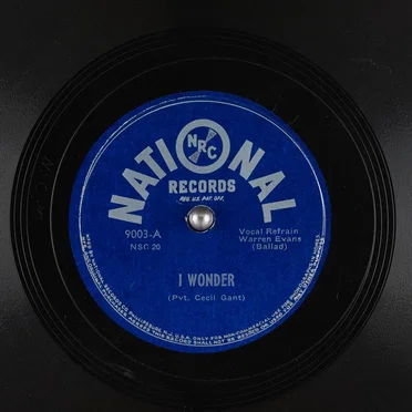 I Wonder / Gone at Dawn by Warren Evans - album cover