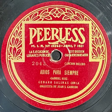 Adiós para siempre / Un beso