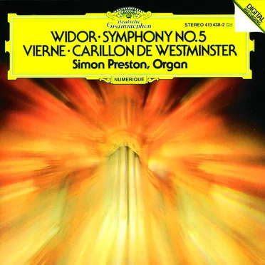 Widor: Symphony no. 5 / Vierne: Carillon de Westminster