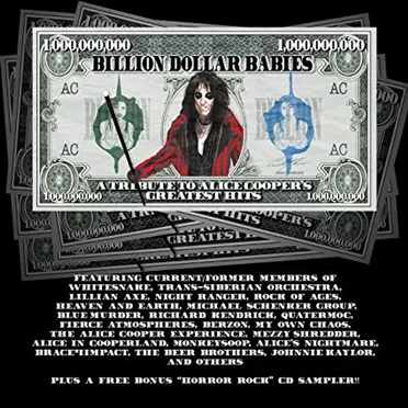 Billion Dollar Babies: A Tribute to Alice Cooper’s Greatest Hits by Various Artists - album cover
