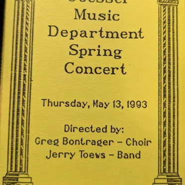 Spring Concert 1993 by Goessel High School Music Dept. - album cover