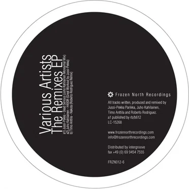 The Remixes EP by Various Artists - album cover