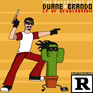 LP of Devastation by The Adventures of Duane and BrandO - album cover
