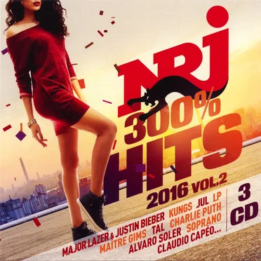 NRJ 300% Hits 2016, Vol. 2 by Various Artists - album cover