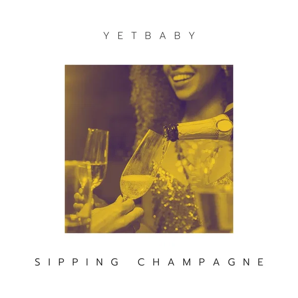 Sipping champagne