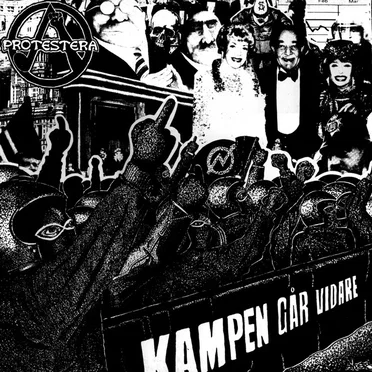 Kampen går vidare by Protestera - album cover