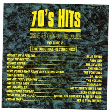 70's Hits Great Records of the Decade, Volume 2 by Various Artists - album cover