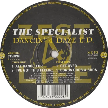Dancin' 4 Daze E.P.