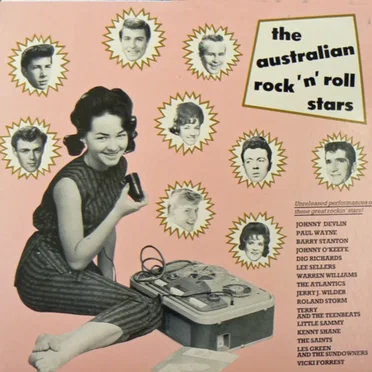 The Australian Rock 'n' Roll Stars by Various Artists - album cover