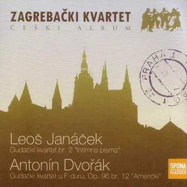 Česki album by Zagreb Quartet - album cover