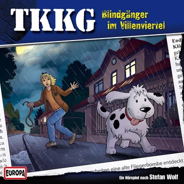 TKKG 183: Blindgänger im Villenviertel by Stefan Wolf - album cover