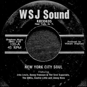 WSJ Sound Records: New York City Soul by Various Artists - album cover