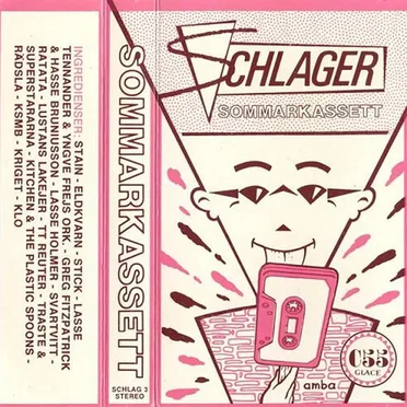 Schlagers sommarkassett by Various Artists - album cover