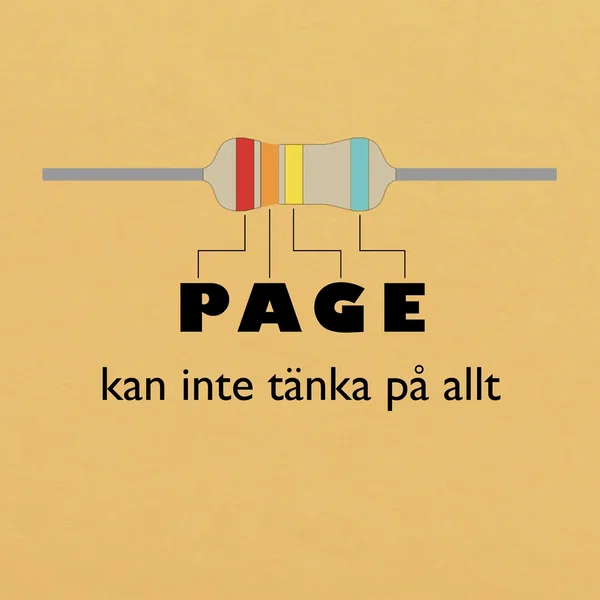 Kan inte tänka på allt