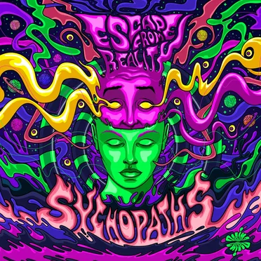 Escape From Reality by Sychopaths - album cover