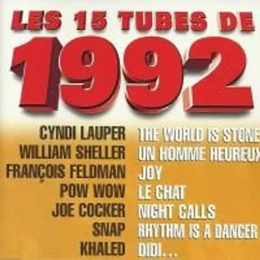 Les 15 tubes de 1992 by Various Artists - album cover