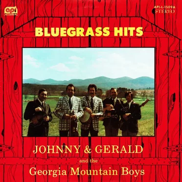 Bluegrass Hits by Johnny & Gerald and The Georgia Mountain Boys - album cover