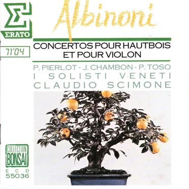 Concertos Pour Hautbois Et Pour Violon