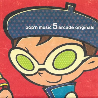 pop'n music 5 arcade originals by Various Artists - album cover