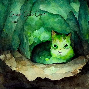 Green Cats Cave by Aöm - album cover