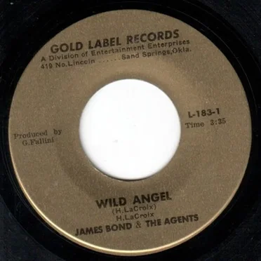 Wild Angel / Greensleeves by James Bond & The Agents - album cover
