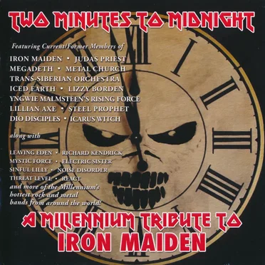 Two Minutes To Midnight - A Millennium Tribute To Iron Maiden by Various Artists - album cover